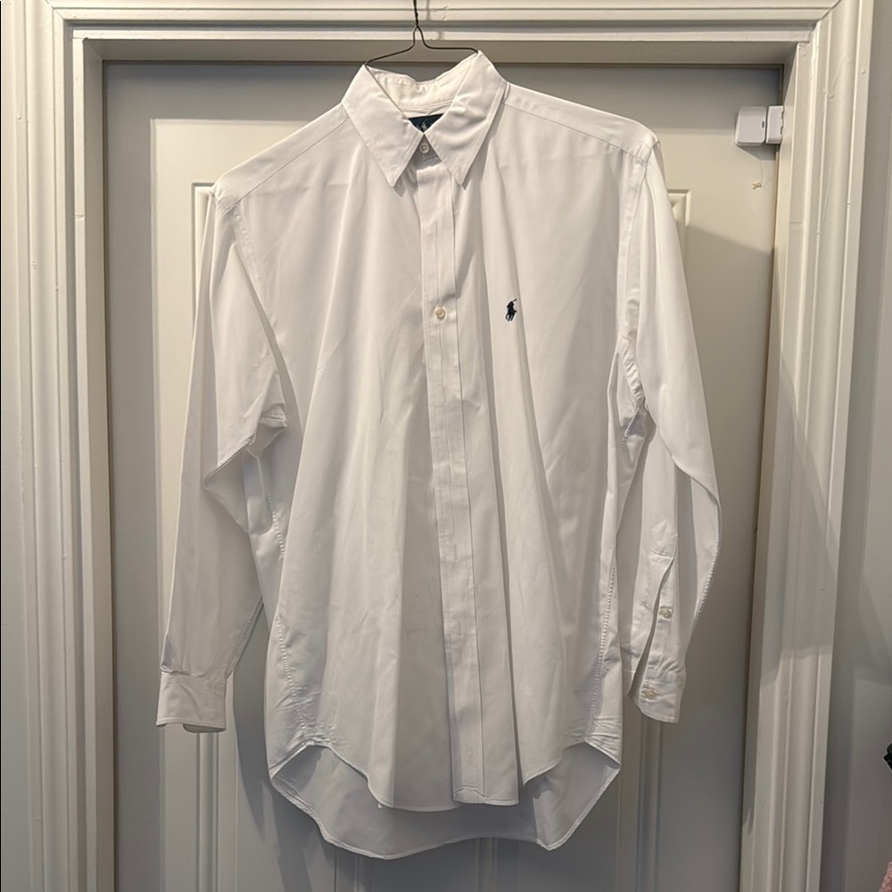Polo by Ralph Lauren White Dress Shirt Classic Fit